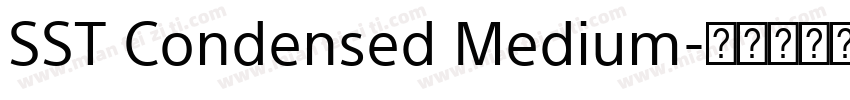 SST Condensed Medium字体转换